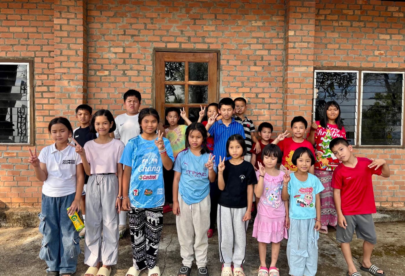 Children at Faith Village Children's Home